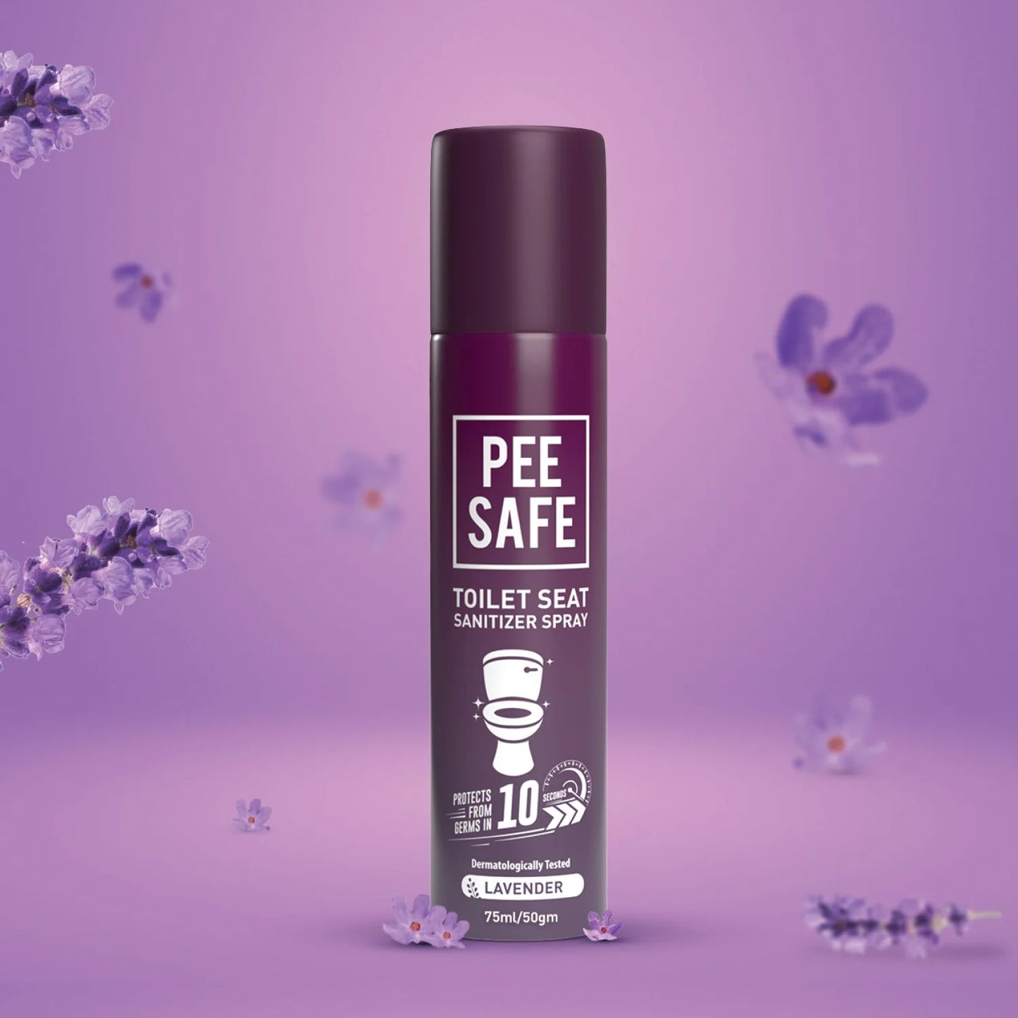 Pee Safe Toilet Seat Sanitizer Spray - 75ml