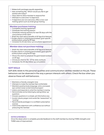Fitness Consultation (Collecting the story) Book