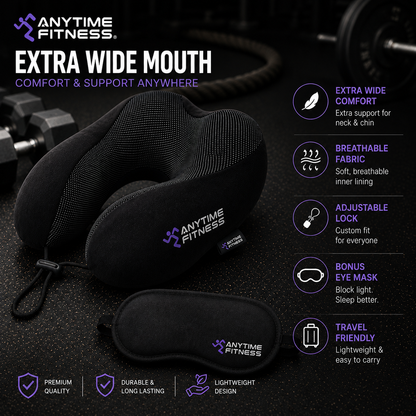 Travel NeckPillow with Eye Mask