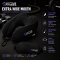 Travel NeckPillow with Eye Mask