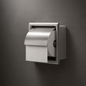 Silver Manual Toilet Tissue Paper Holder - DTPR0018