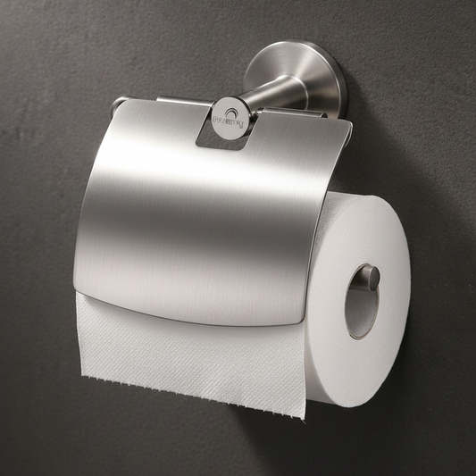 Silver Wall-Mounted Toilet Paper Dispenser - DTPR0019