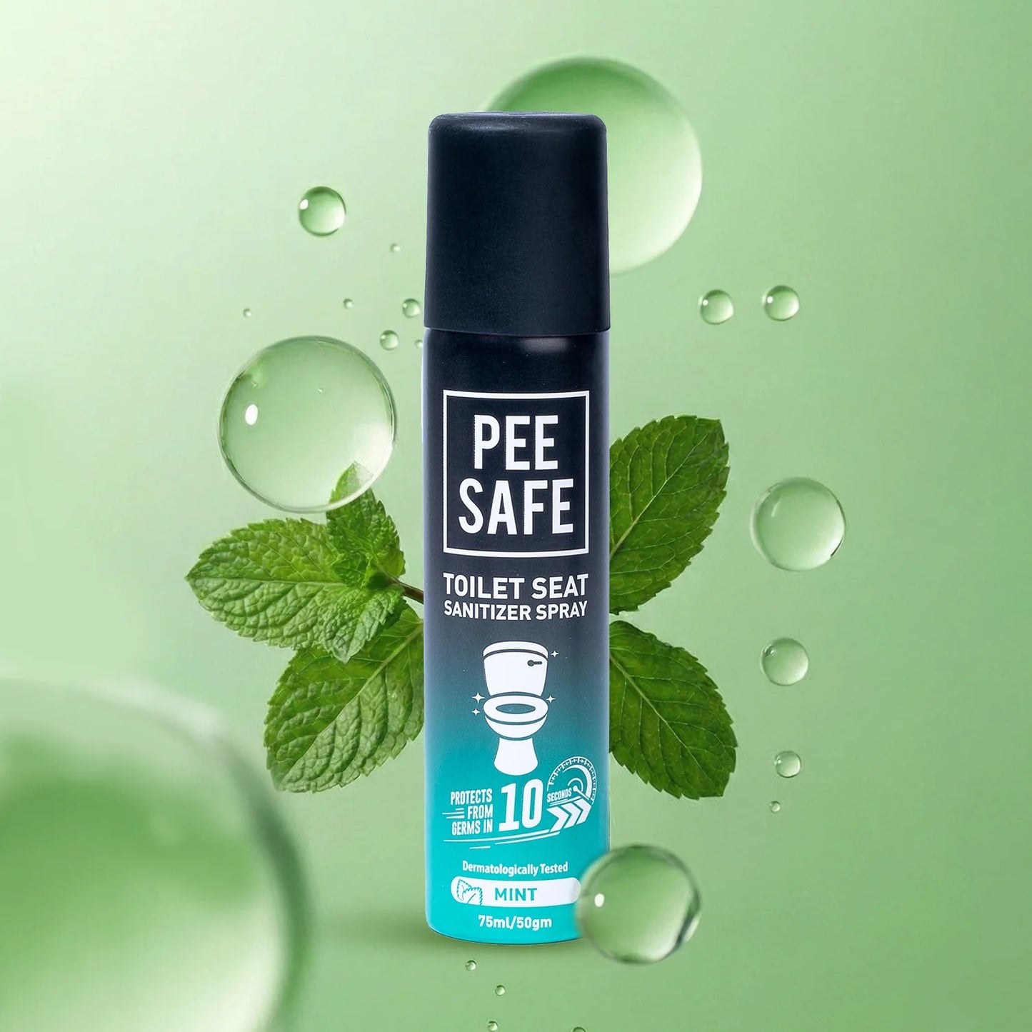 Pee Safe Toilet Seat Sanitizer Spray - 75ml