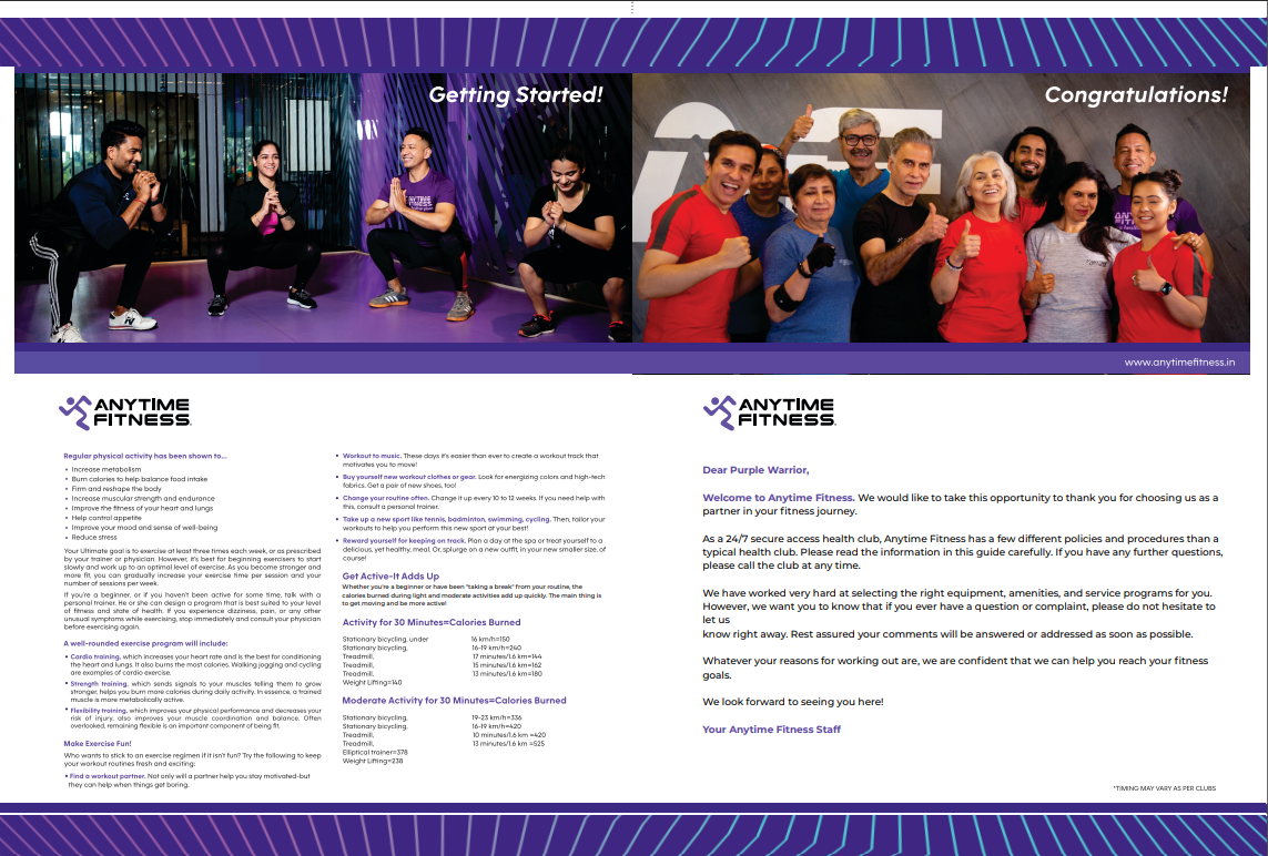 Welcome Letter